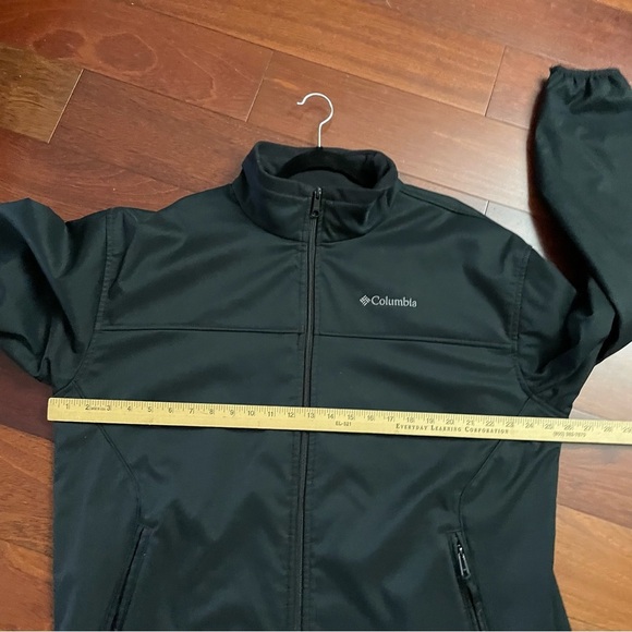 Columbia Jacket Black Full Zip Comfort Performance Active B30 Men's Sz XL B30 - Picture 10 of 13